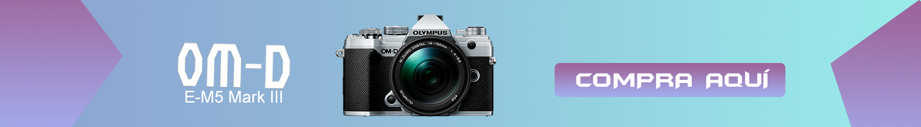Comprar Olympus OM-D E-M5 Mark III y lente M.Zuiko Digital ED 12-45mm F4.0 Pro